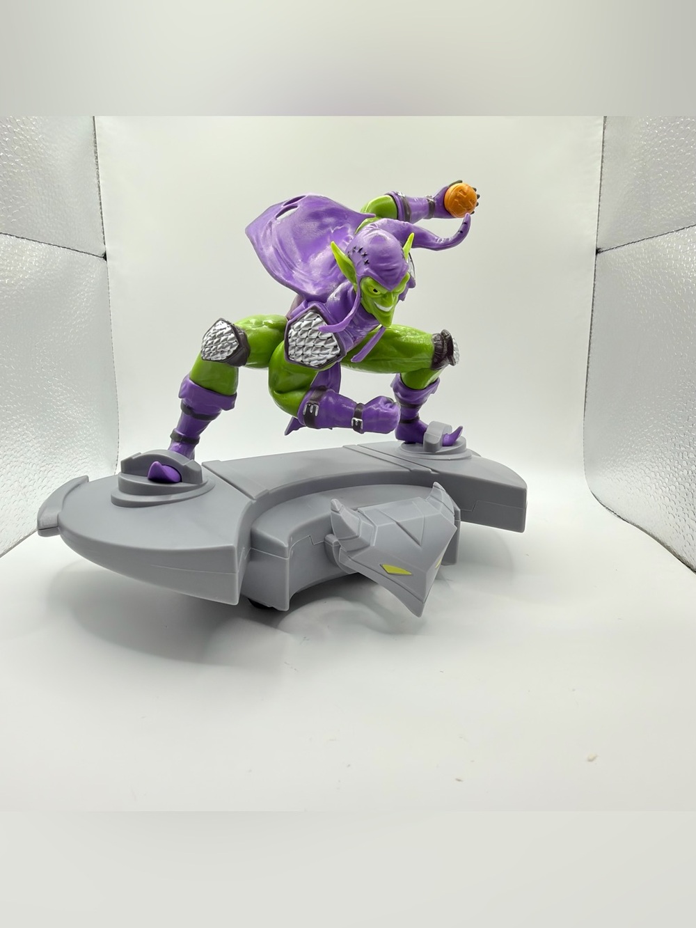 Marvel Green Goblin Remote Control Glider Figure Spider-Man Villain No Remote